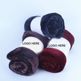 Fleece Blanket with Logo