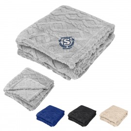 Promotional Alpine Rpet Sherpa Blanket
