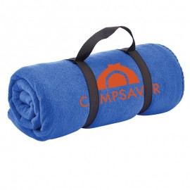 Denali Promo 10 Oz. Fleece Blanket with Logo  Denali Promo 10 Oz. Fleece Blanket with Logo