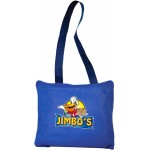 Logo Branded Fold-up Fleece Picnic Blanket w/ Matching Color Nylon Outside Lining