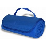 Personalized Roll Up Blanket -- Royal Blue w/1-color imprint
