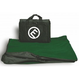 Customized Forest Green Picnic Blanket (Imprinted)  Customized Forest Green Picnic Blanket (Imprinted)