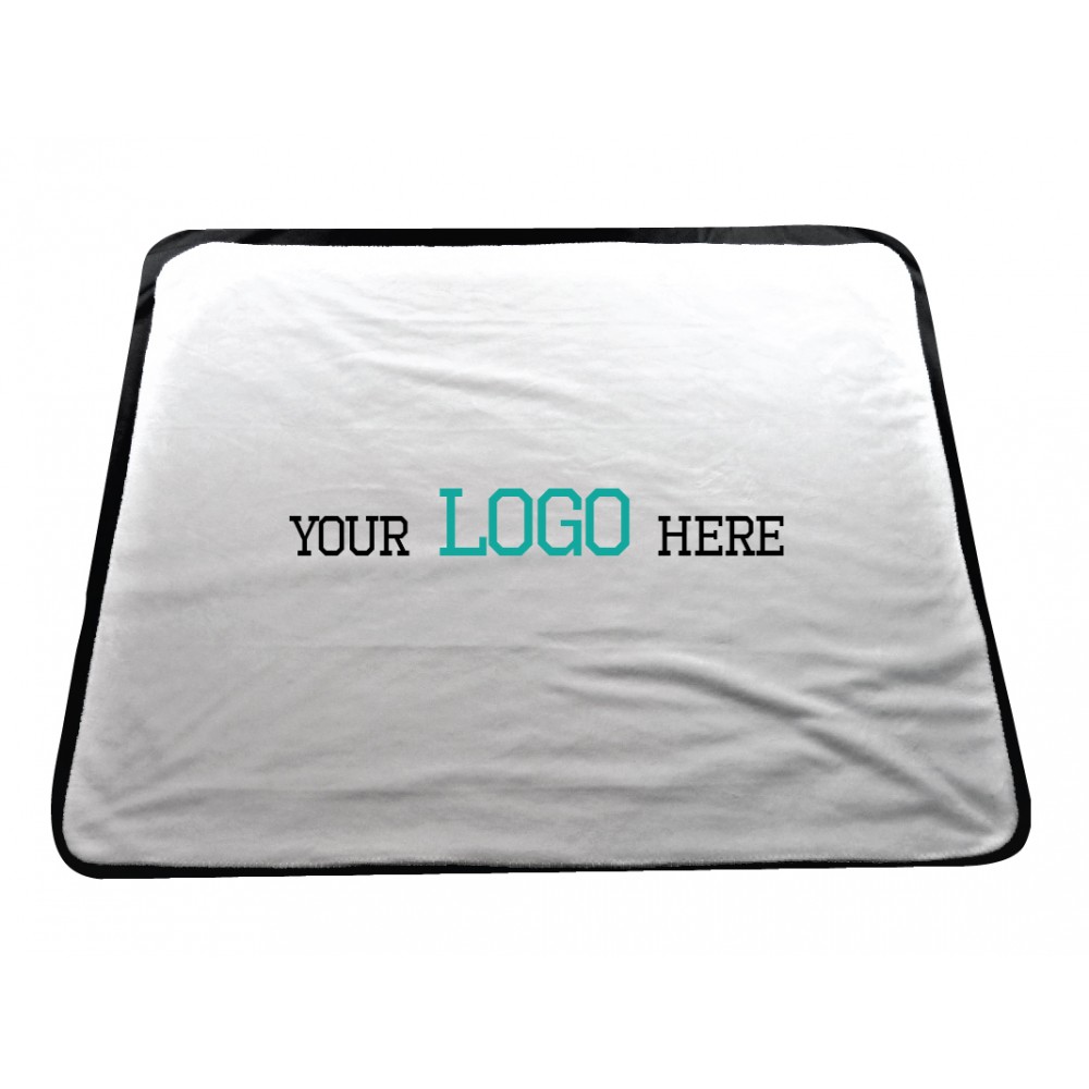 Sublimated Fleece Blanket (30" x 40") Logo Branded Sublimated Fleece Blanket (30" x 40") Logo Branded