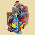Personalized Tahoe Microfleece Throw