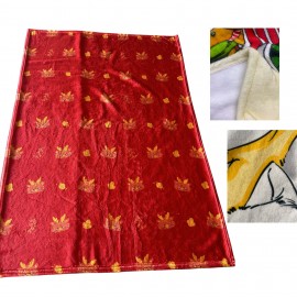 Customized MOQ50 Full-Color Thermal Flannel Wool Blanket