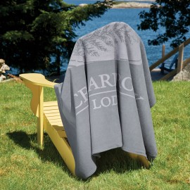 Logo Branded Promo Fleece Blanket (Screen Print)