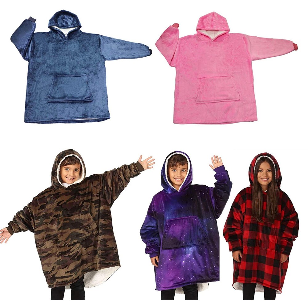 Logo Branded Kids Hoodie Blanket Sweatshirt Logo Branded Kids Hoodie Blanket Sweatshirt