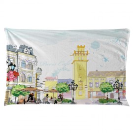 Promotional Medium Heavy Fleece Full Color Blanket