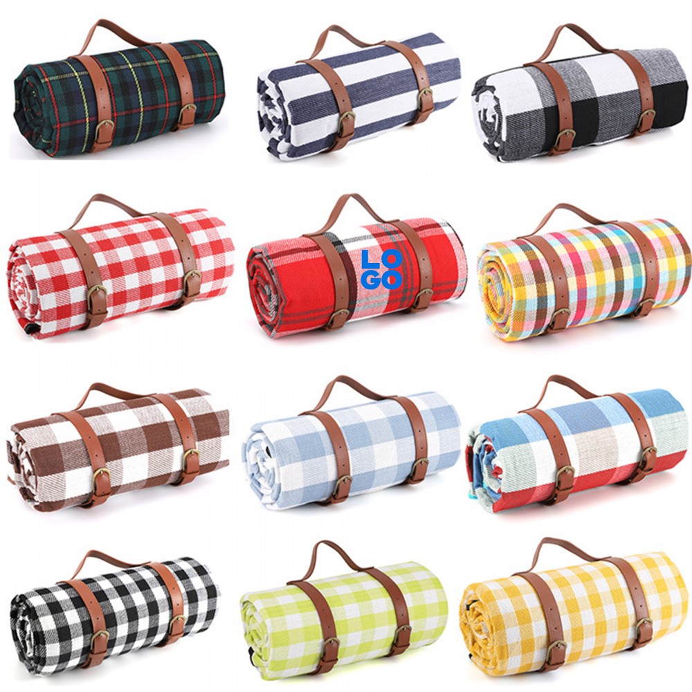 Outdoor Picnic Blanket with Logo