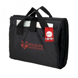 Custom Imprinted Fairview Picnic Blanket & Hangtag