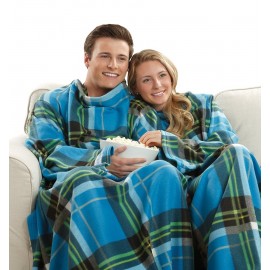 Fleece Wearable Blanket with Logo