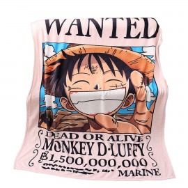 Flannel Shu Velveteen Coral Fleece Blanket with Logo  Flannel Shu Velveteen Coral Fleece Blanket with Logo