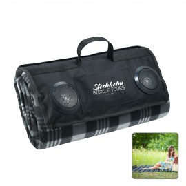 Picnic Speaker Blanket with Logo  Picnic Speaker Blanket with Logo