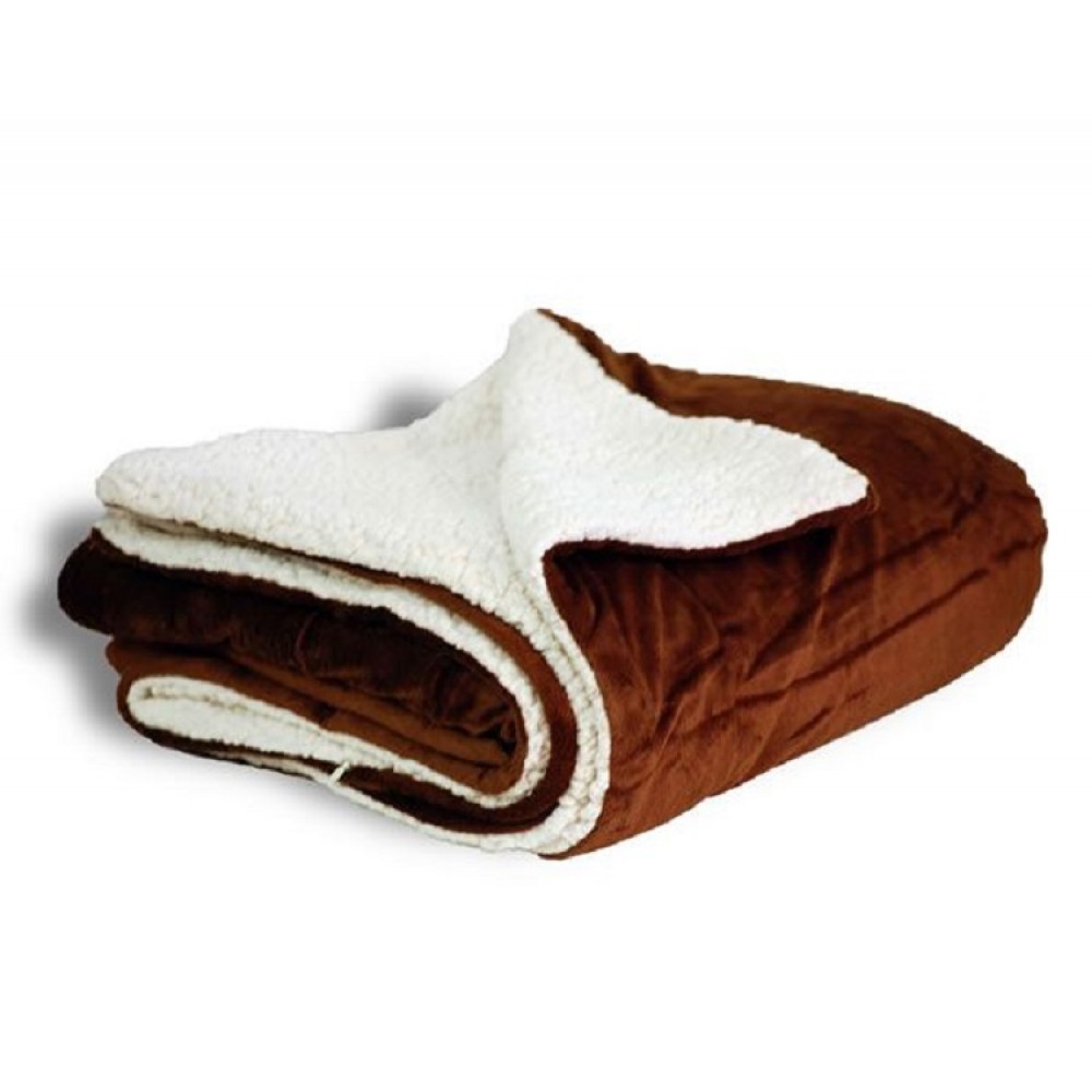 Cozy Mink Sherpa Blanket Logo Branded Cozy Mink Sherpa Blanket Logo Branded