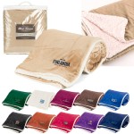 Customized Mink Sherpa Blanket (Solid)