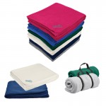 Custom Embroidered Economy Fleece Blanket