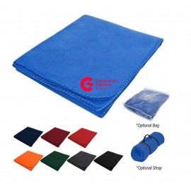 Custom Imprinted Filmore Fleece Blanket