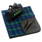 Blackwatch Plaid Picnic Blanket (Imprinted) with Logo