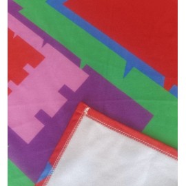 Microfleece Travel Blanket with Logo