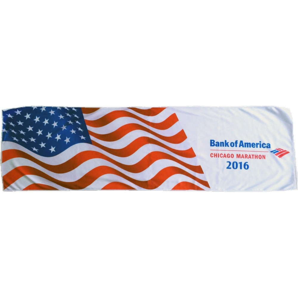 Cooling Towel - 12 x 40 Custom Embroidered Cooling Towel - 12 x 40 Custom Embroidered