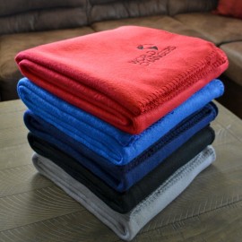 Promo Fleece Blanket with Logo