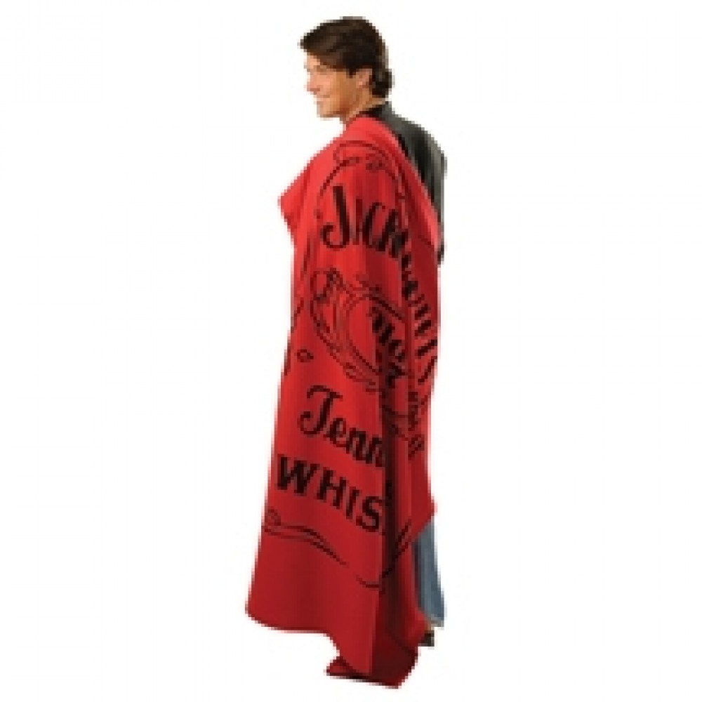 50" x 60", Fleece Sweatshirt Blanket (Blank) Logo Branded 50" x 60", Fleece Sweatshirt Blanket (Blank) Logo Branded