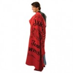 50" x 60", Fleece Sweatshirt Blanket (Blank) Logo Branded