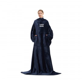 Custom Wearable Blanket with Sleeves  Custom Wearable Blanket with Sleeves