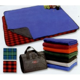 Fleece Picnic Blanket with Logo  Fleece Picnic Blanket with Logo