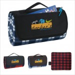 Custom Embroidered Good Value Roll Up Picnic Blanket