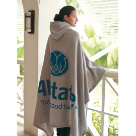 Customized Cobblestone Mills Game Day Hooded Blanket