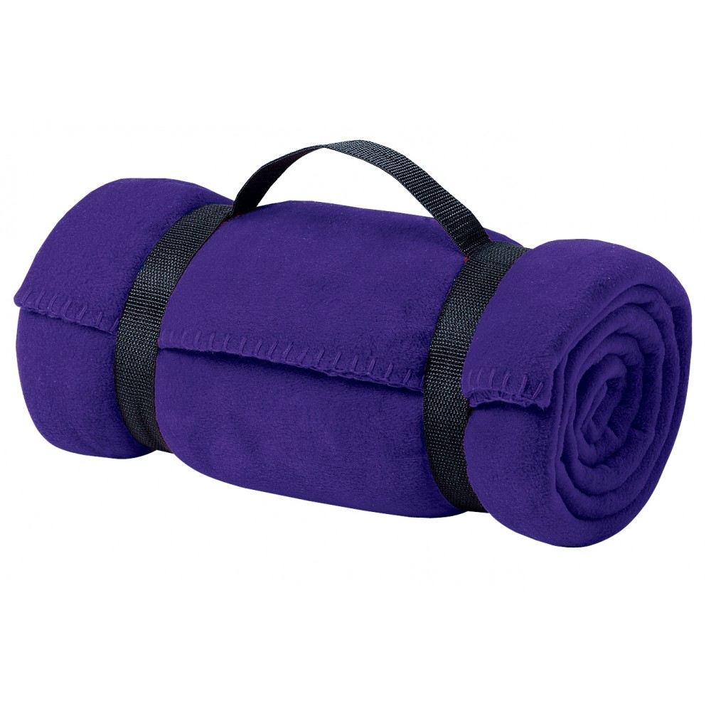 Custom Embroidered Port Authority Value Fleece Blanket w/Strap Custom Embroidered Port Authority Value Fleece Blanket w/Strap