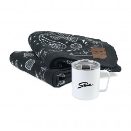 Wrapped Up Gift Set - White Powder with Logo