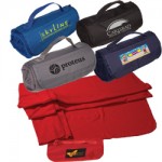 Roll-Up Blanket Custom Embroidered