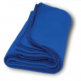 Logo Branded Promo Blanket Royal (50"X60")