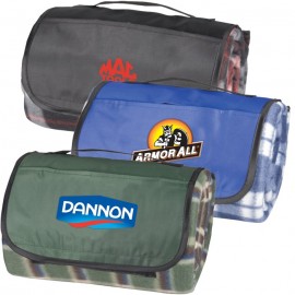 Personalized Picnic Blanket - Plaid