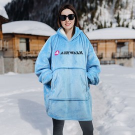 Hoodie Blanket with Logo