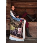 Logo Branded Cobblestone Mills Cambridge Classic Throw Blanket