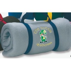 50" x 60" Fleece Promo Blanket (embroidered) with Logo  50" x 60" Fleece Promo Blanket (embroidered) with Logo