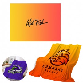 Personalized Soft Flannel Printing Blanket  Personalized Soft Flannel Printing Blanket