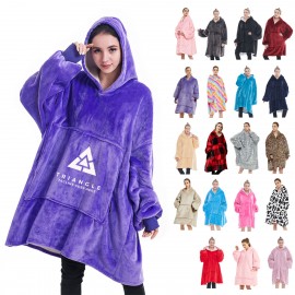 Blanket Sweatshirt Hoodies Blanket with Logo