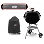 Weber 22" Original Kettle Charcoal Grill w/ Cover with Logo