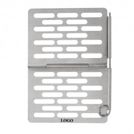 Foldable Rectangle Cooking Grill with Logo