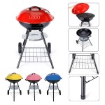 17 inch Barbecue Charcoal Grill for Outdoor Courtyard Picnic Camping Tailgating with Logo