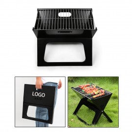 Foldable Mini Barbecue BBQ Grill with Logo