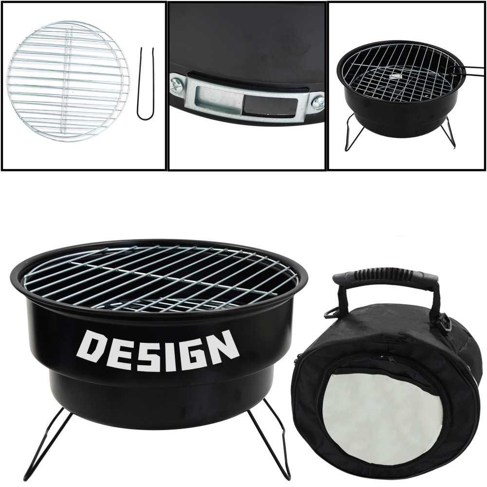 Mini Folding Portable BBQ Grill with Logo Mini Folding Portable BBQ Grill with Logo