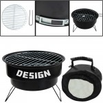 Mini Folding Portable BBQ Grill with Logo