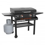 Blackstone 28-inch Griddle with Hood and Front Shelf with Logo