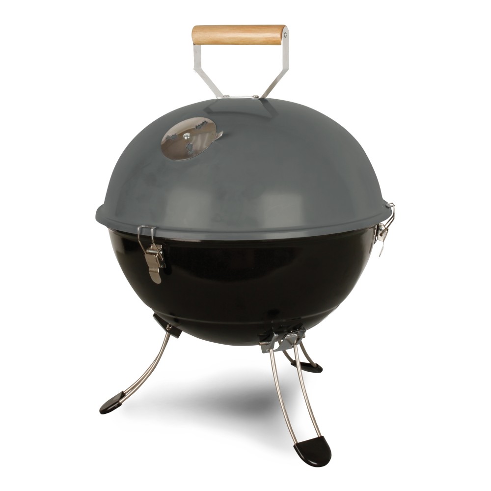 Coleman Party Ball Charcoal Grill With Cover with Logo