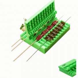 3-in-1 Multifunctional BBQ Skewer Maker with Logo